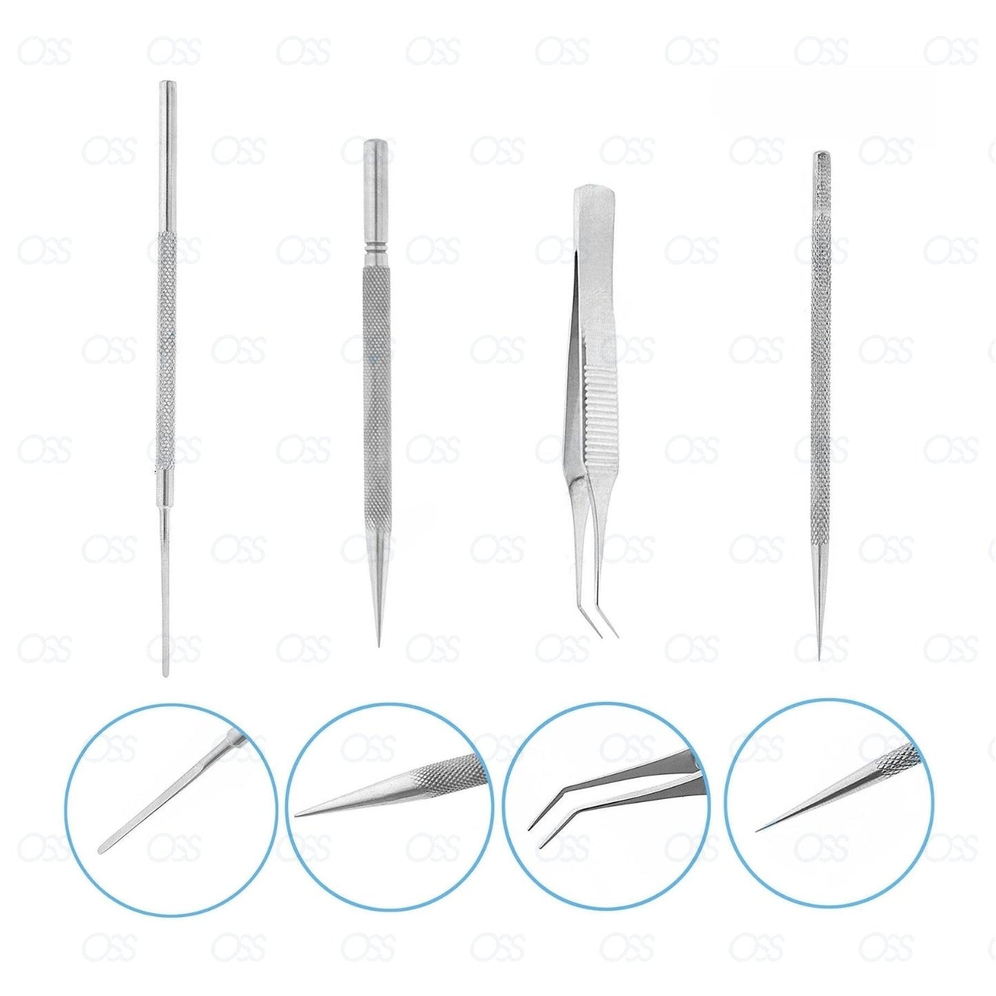 New 33 Pcs Ophthalmic Cataract Eye Micro Medical Surgery Surgical Instrument