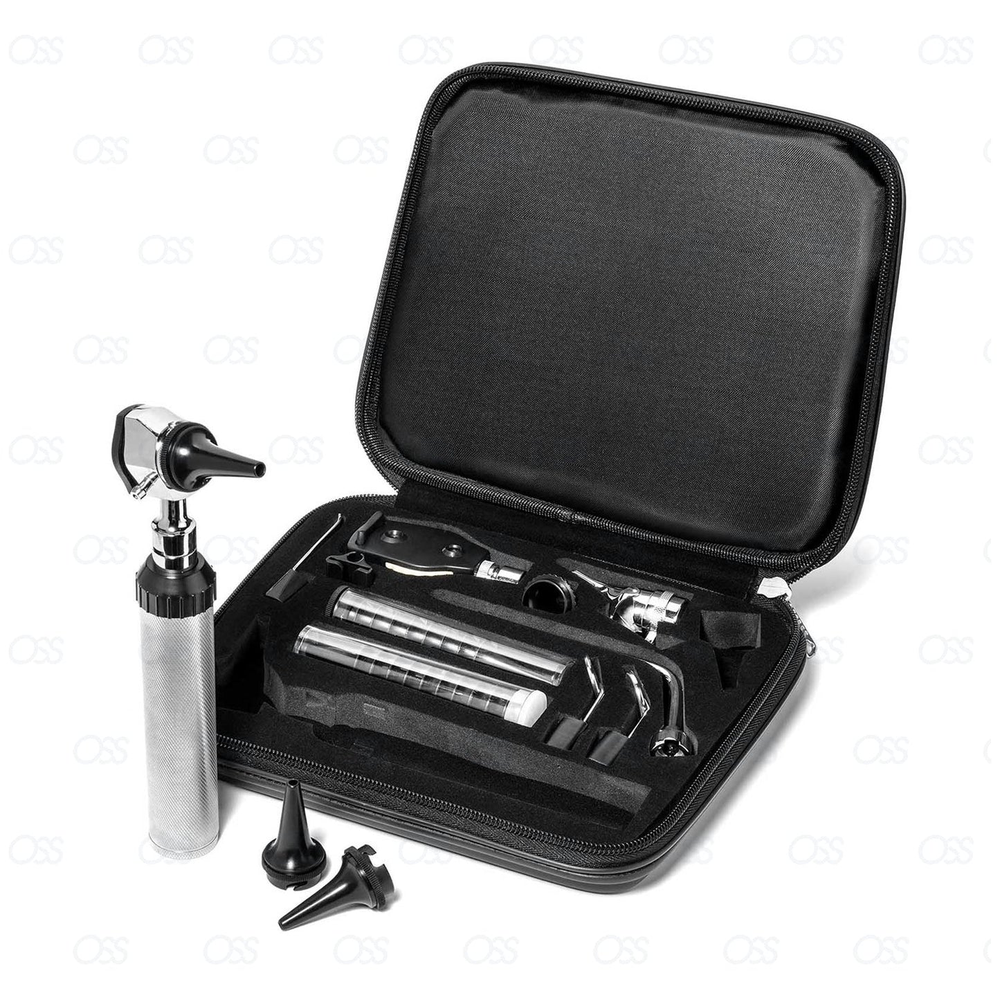 Otoscope Multi-Function 2-in-1 Professional Nose & Eye Examination Kit for Home and Medical Students With Carry Case