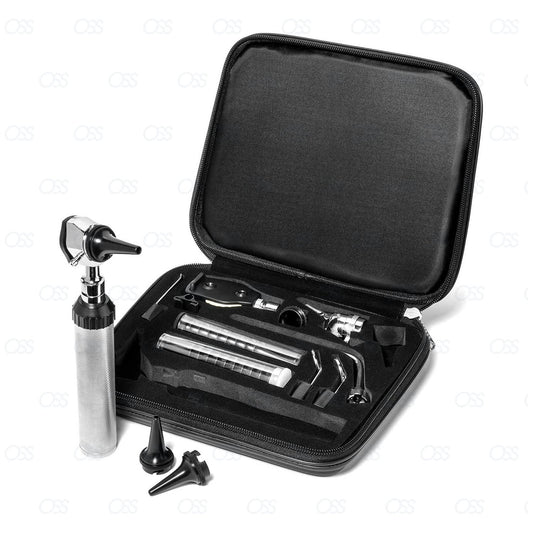 Otoscope Multi-Function 2-in-1 Professional Nose & Eye Examination Kit for Home and Medical Students With Carry Case