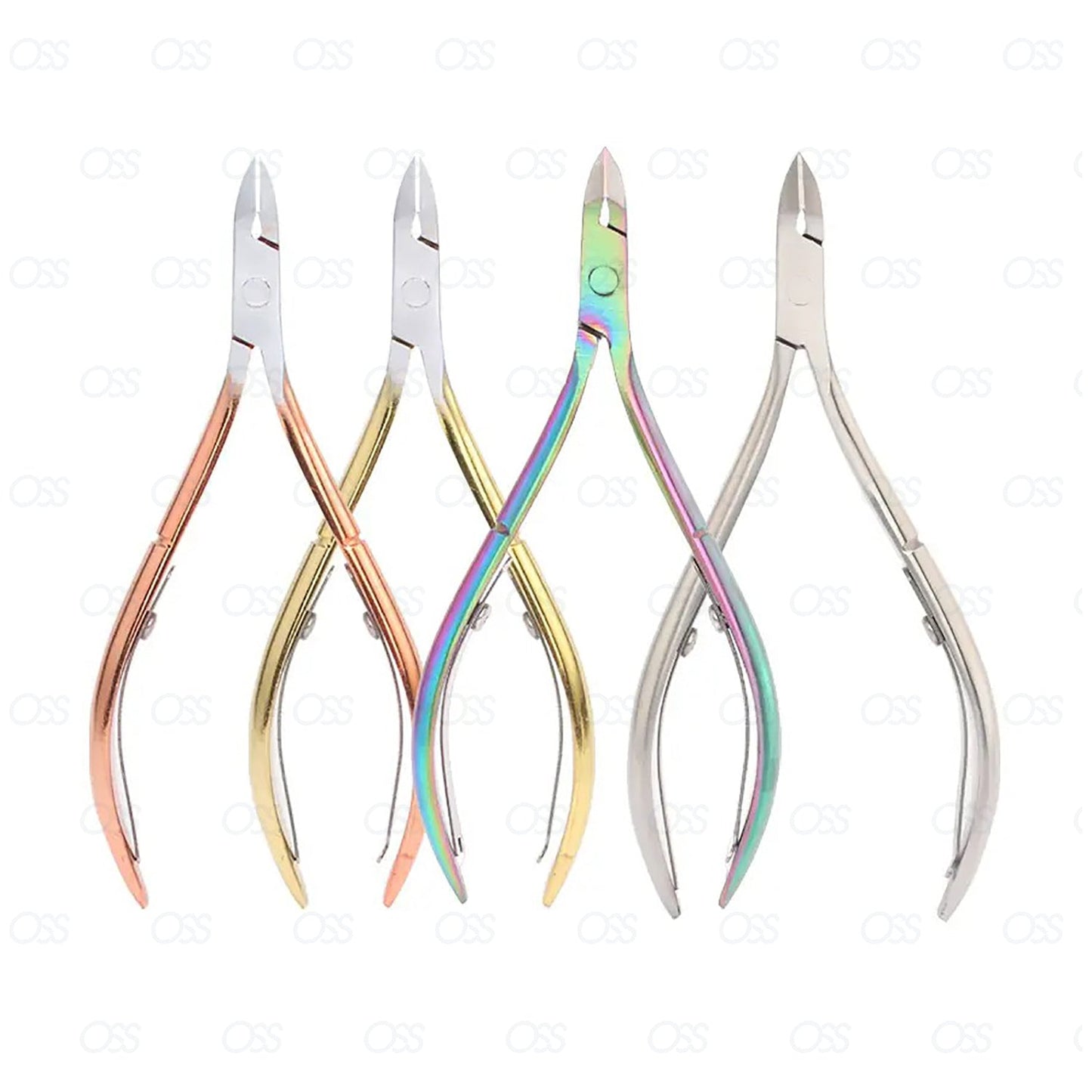 Pro Cuticle Cutter Clippers Nippers Remover Nail Technicians Tool Manicure