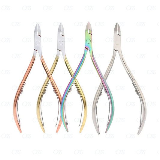 Pro Cuticle Cutter Clippers Nippers Remover Nail Technicians Tool Manicure