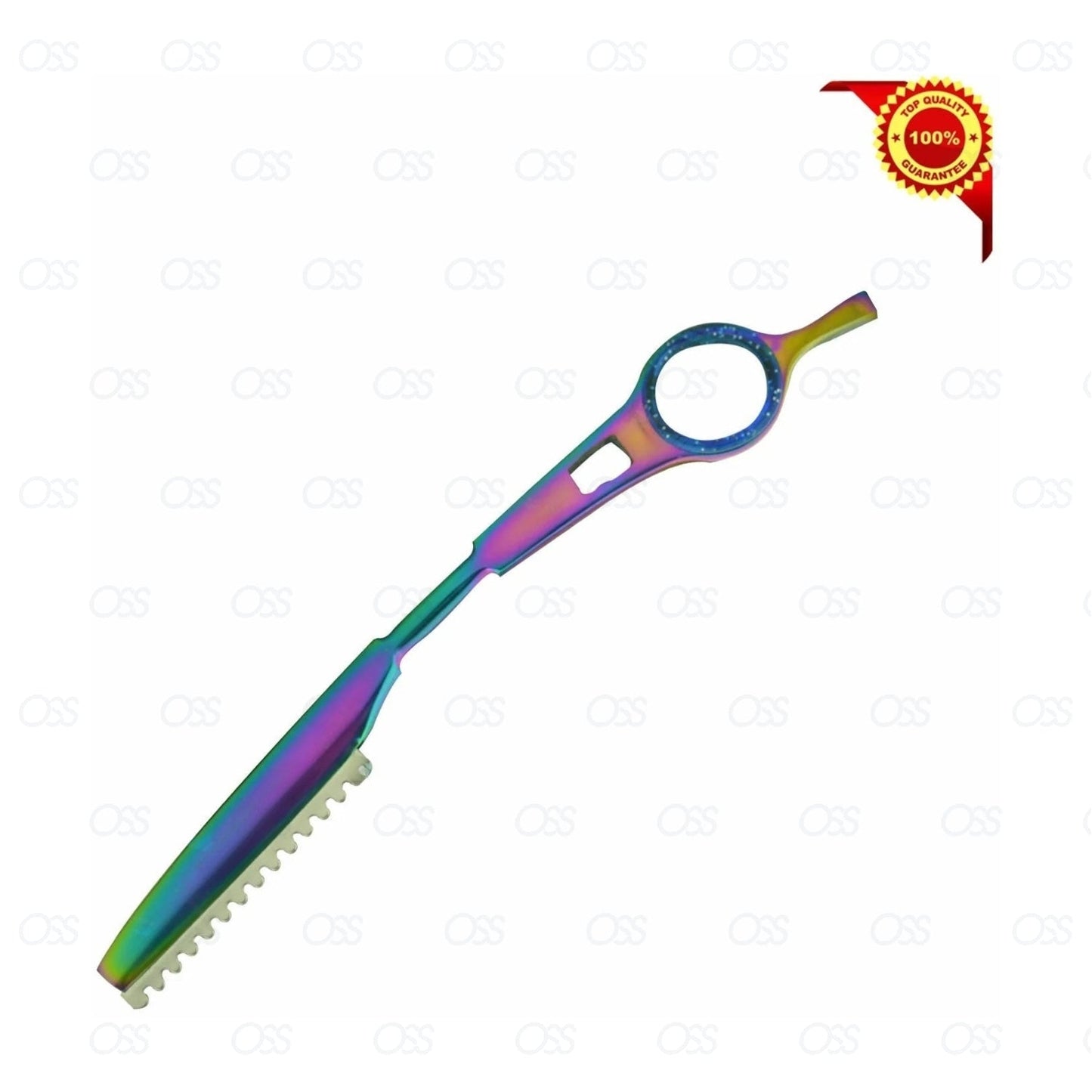 Professional 5.5" Hairdressing Scissors SET Barber Razor Shears KIT+ Hair Shaper