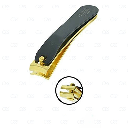 Professional German Black & Gold Toe Nail Cutter Clipper Nippers Chiropody Heavy Duty Thick Nails