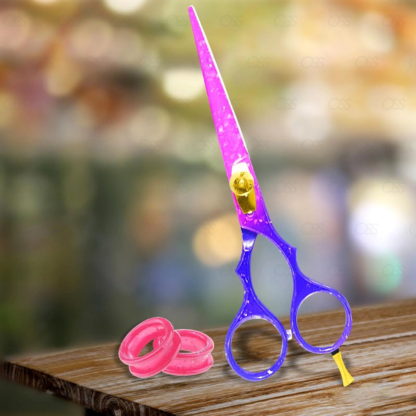 Professional Hairdressing Scissors Set (5.5 Inch) Hair Cutting Scissor & Thinning Scissor With Case – Perfect for Men, Women, Children, and Adults