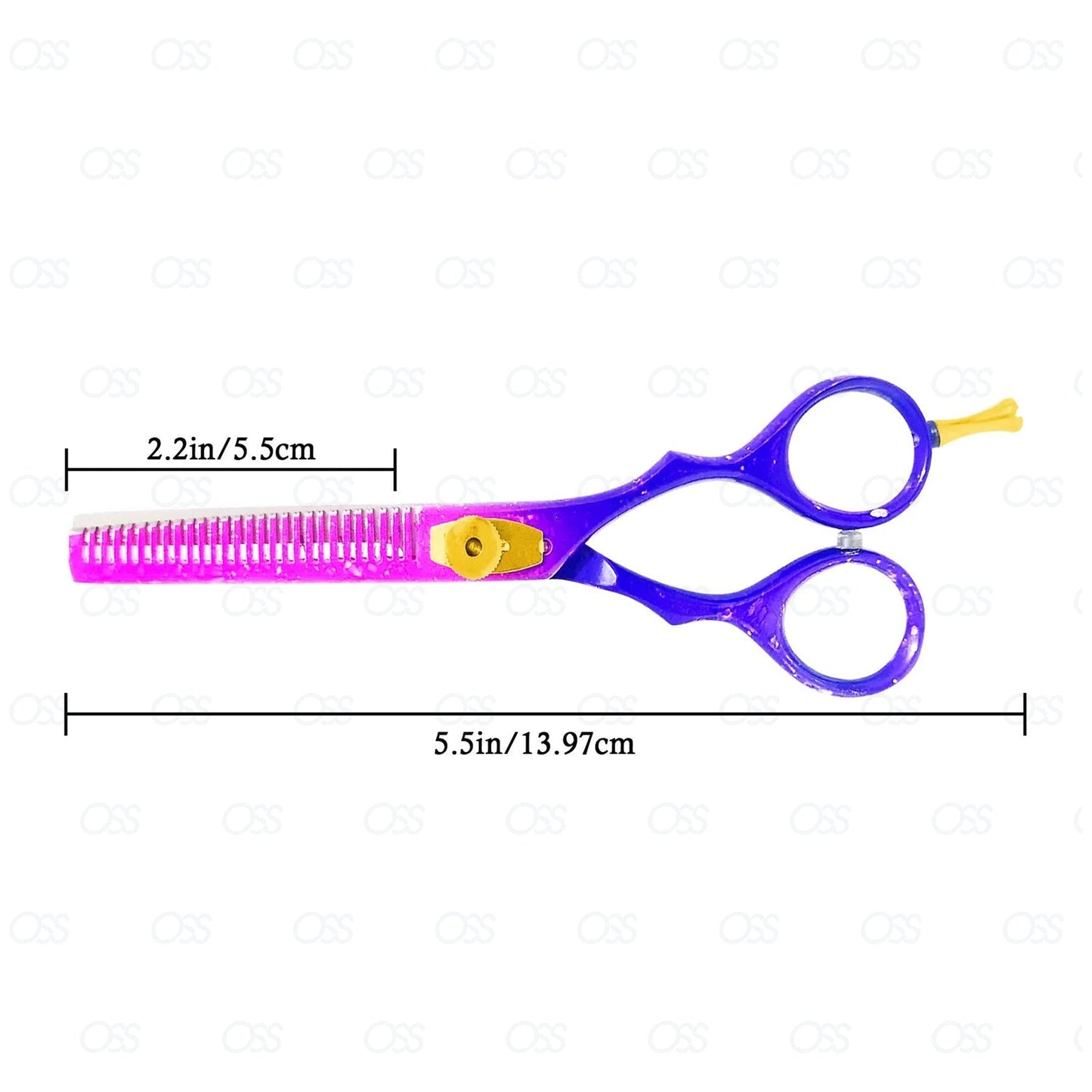 Professional Hairdressing Scissors Set (5.5 Inch) Hair Cutting Scissor & Thinning Scissor With Case – Perfect for Men, Women, Children, and Adults