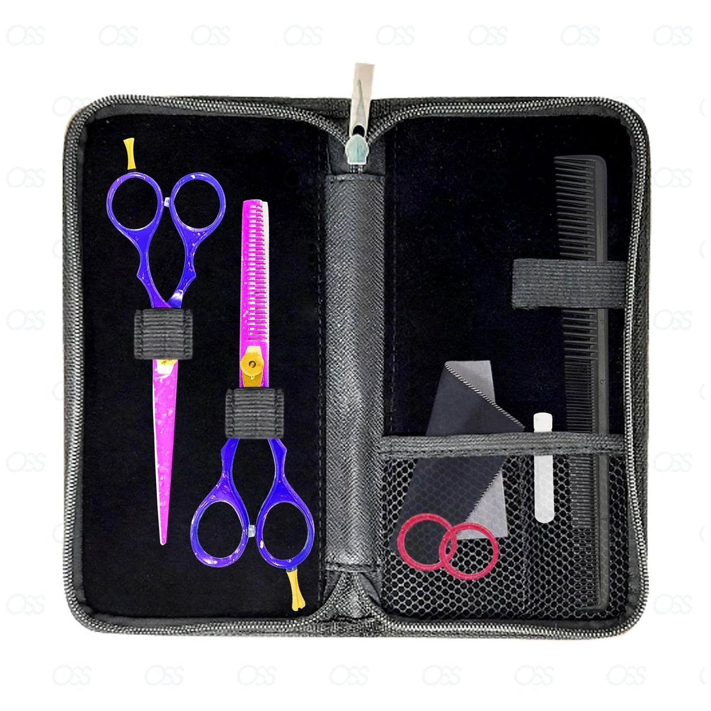 Professional Hairdressing Scissors Set (5.5 Inch) Hair Cutting Scissor & Thinning Scissor With Case – Perfect for Men, Women, Children, and Adults