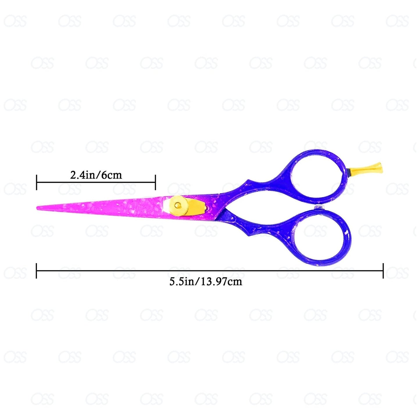 Professional Hairdressing Scissors Set (5.5 Inch) Hair Cutting Scissor & Thinning Scissor With Case – Perfect for Men, Women, Children, and Adults