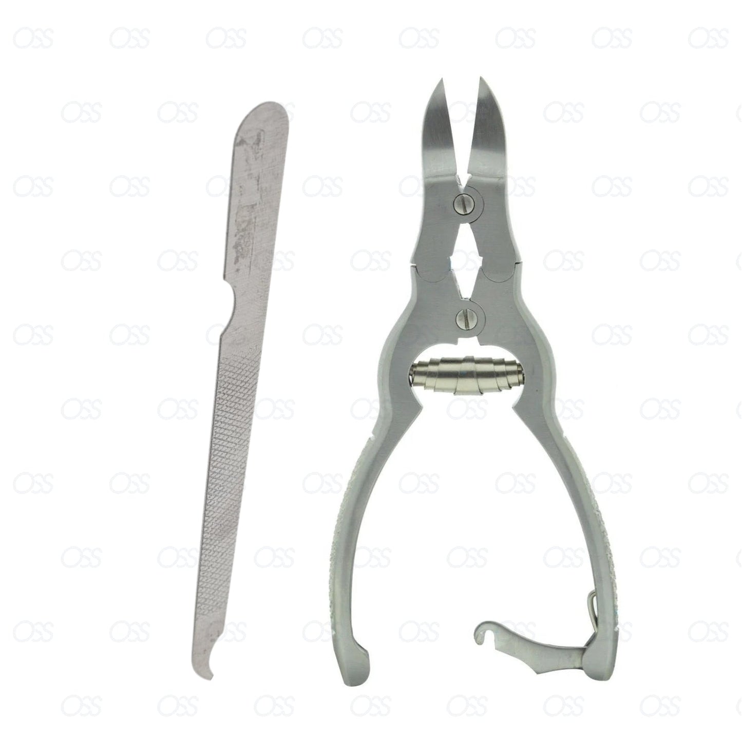 Professional Heavy Duty Toe Nail Clippers Chiropody Podiatry Stainless Steel Fil