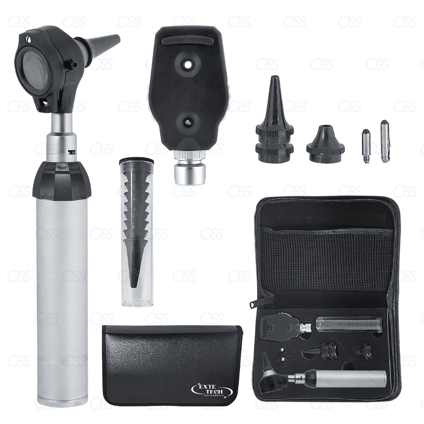 Professional Otoscope & Ophthalmoscope Set – CE Marked, GP & NHS Compliant Diagnostic Tools