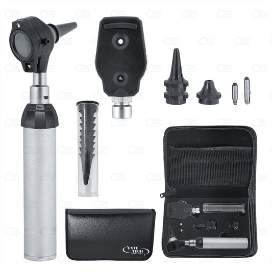 Professional Otoscope & Ophthalmoscope Set – CE Marked, GP & NHS Compliant Diagnostic Tools