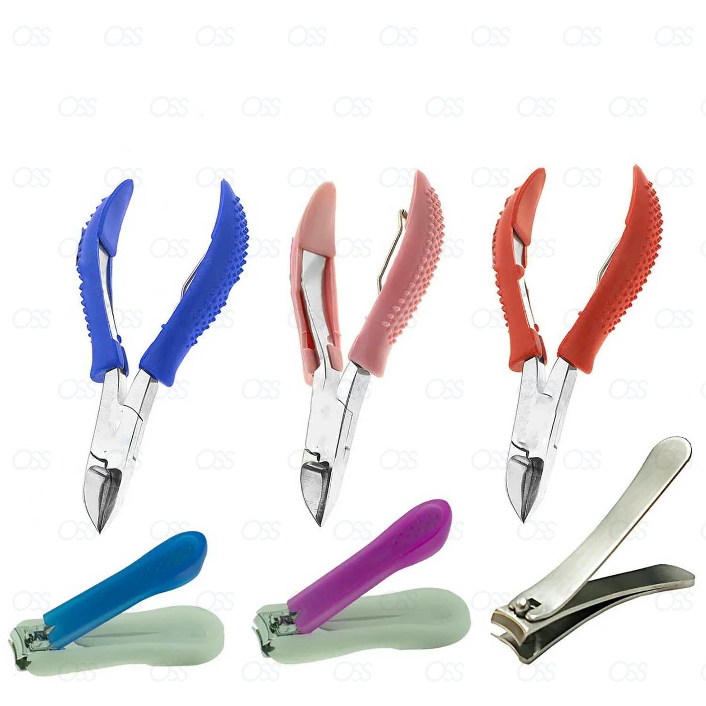 Professional Set Toe Nail Cutter Clippers Nipper Chiropody Heavy Duty Thick