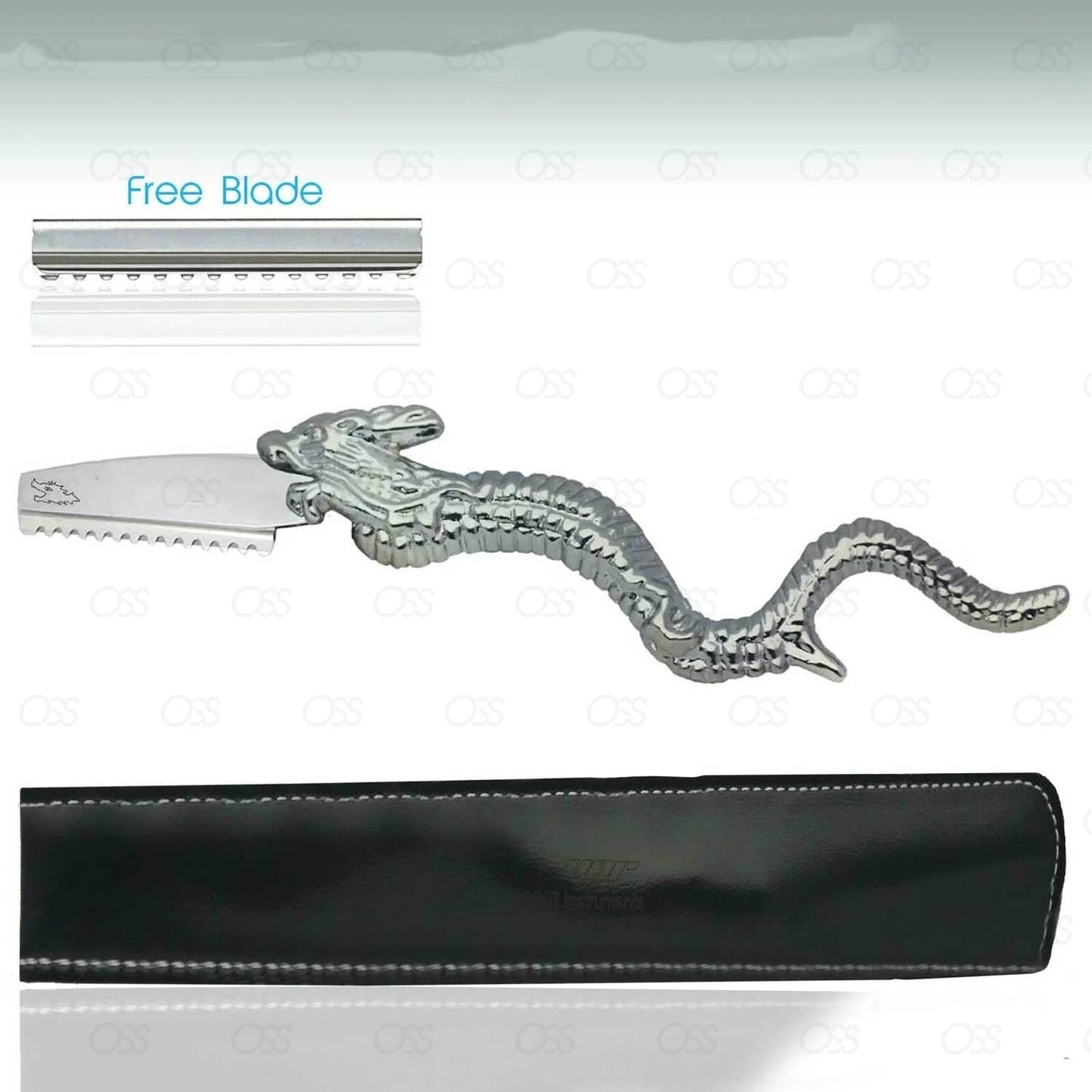 Professional Tinkle Hair Cutter Thinning Shaper Comb Razor Blades Trimmer Cut