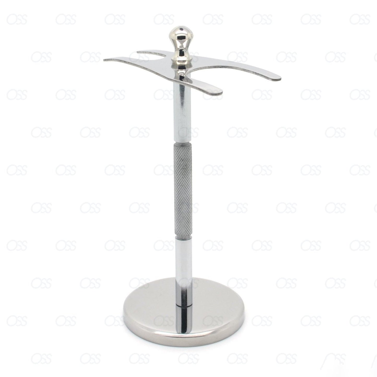 Removable Shaving Stand Razor Brush Holder Stainless Steel Weighted Base