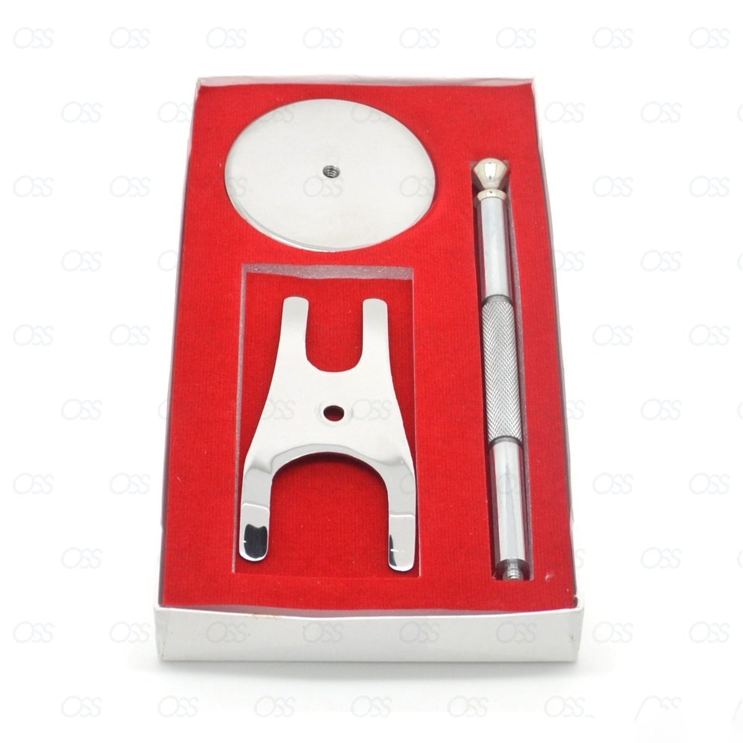 Removable Shaving Stand Razor Brush Holder Stainless Steel Weighted Base