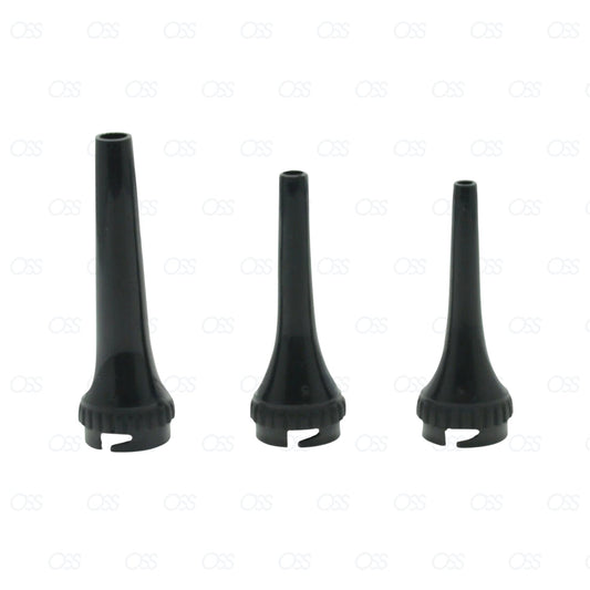 Reusable Specula Veterinary Otoscope-Vetscope Ear Piece Inspection Examination Diagnostic 3 Pcs Set