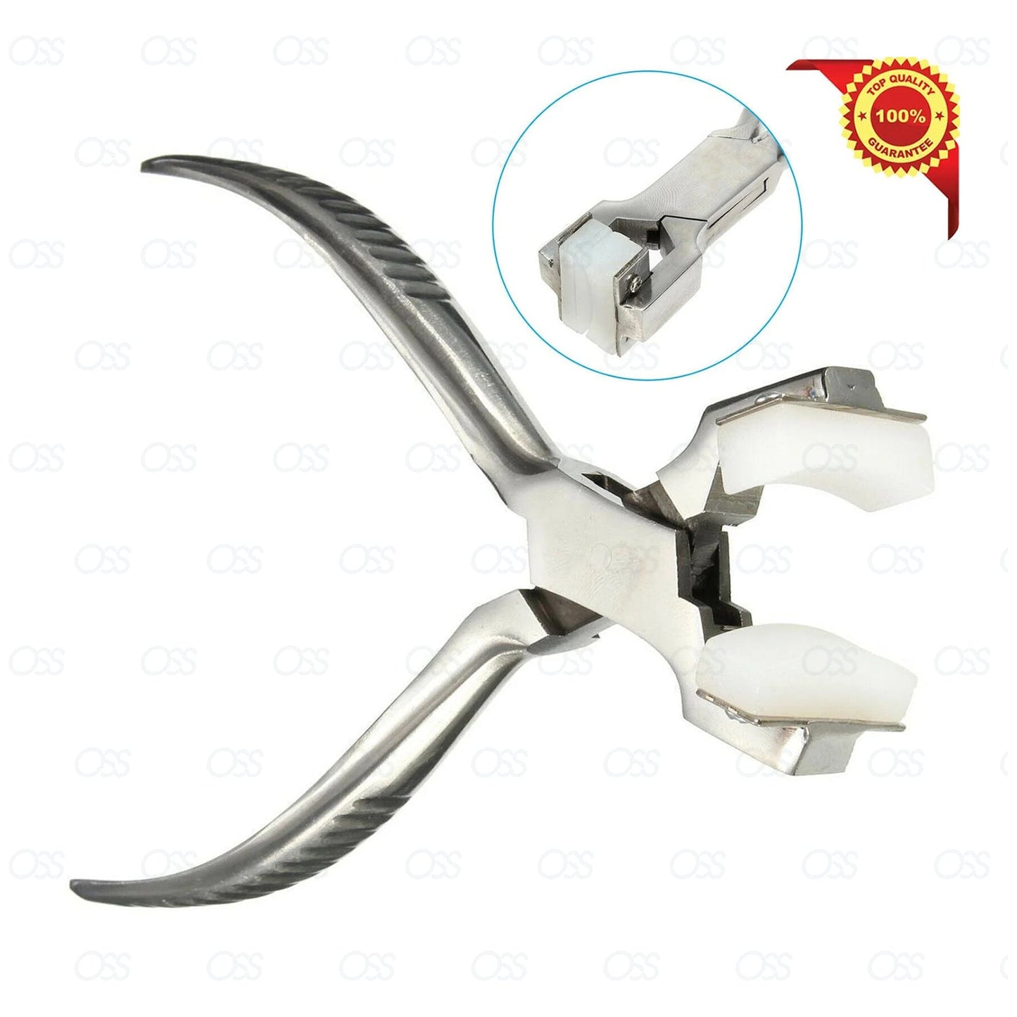 Ring Bending Bracelet Curving Optical Watch Pin Bending Pliers with EXTRA JAWS