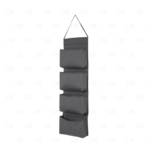 Rope 4 TIER OVER THE DOOR HANGING ORGANISER STORAGE POCKETS WARDROBE UNIT SHOES