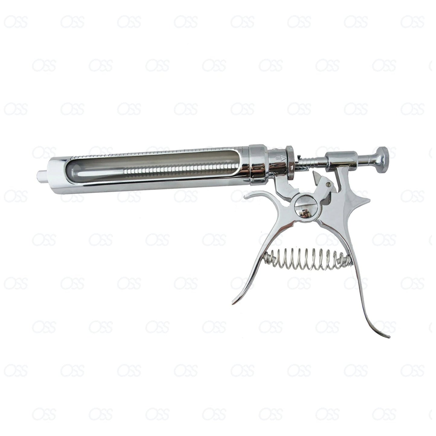 Roux Revolver Syringe Veterinary Instrument Tool Stainless Steel 50/30ml New