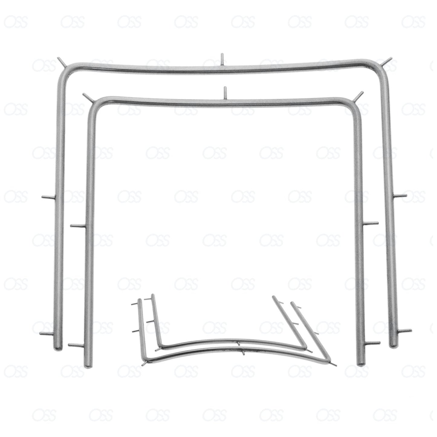 Rubber Dam Frame Dental Surgical Instruments set of two Dentist Mouth Teeth