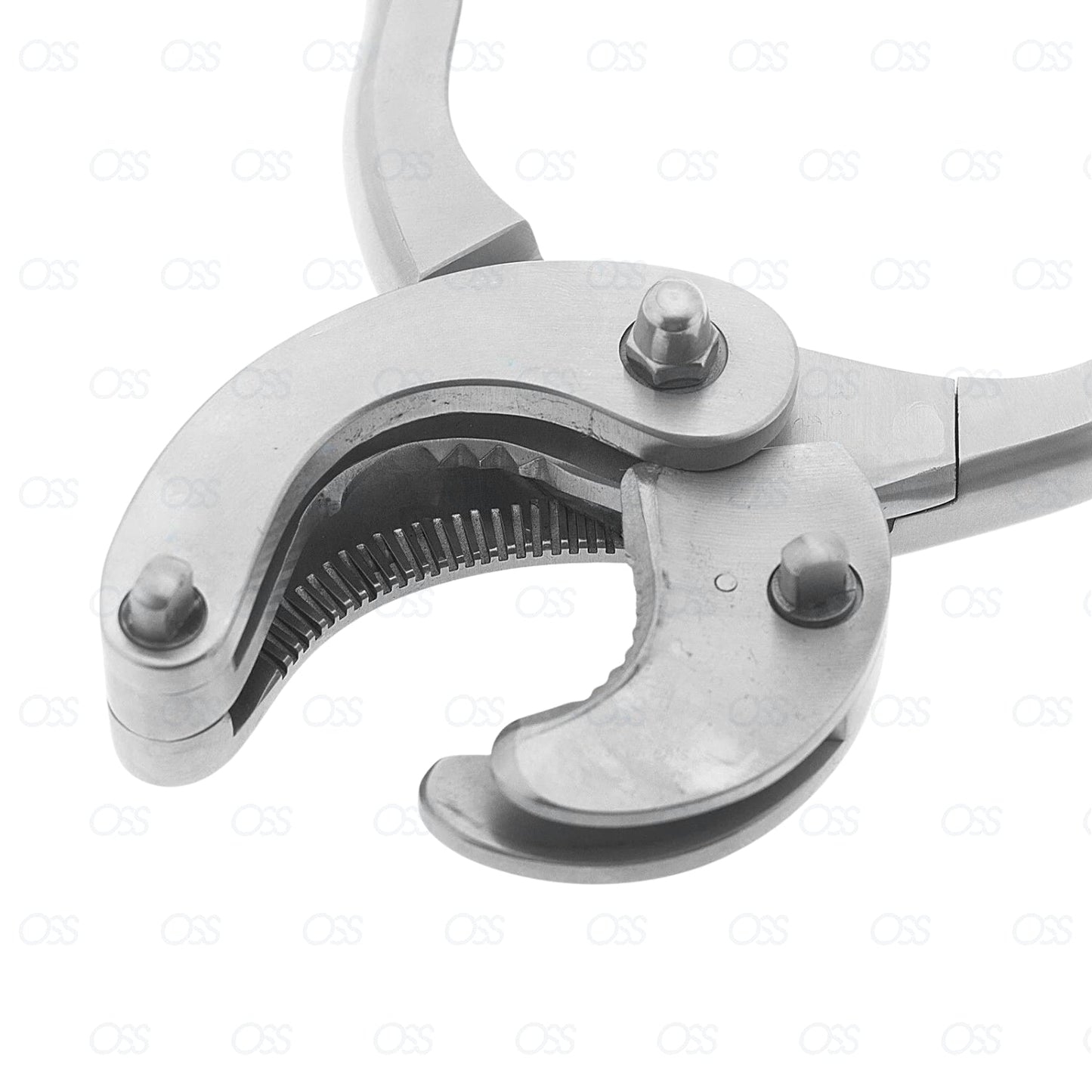 SERRA MODIFIED EMASCULATOR VET INSTRUMENT 37 CM WITH RATCHET