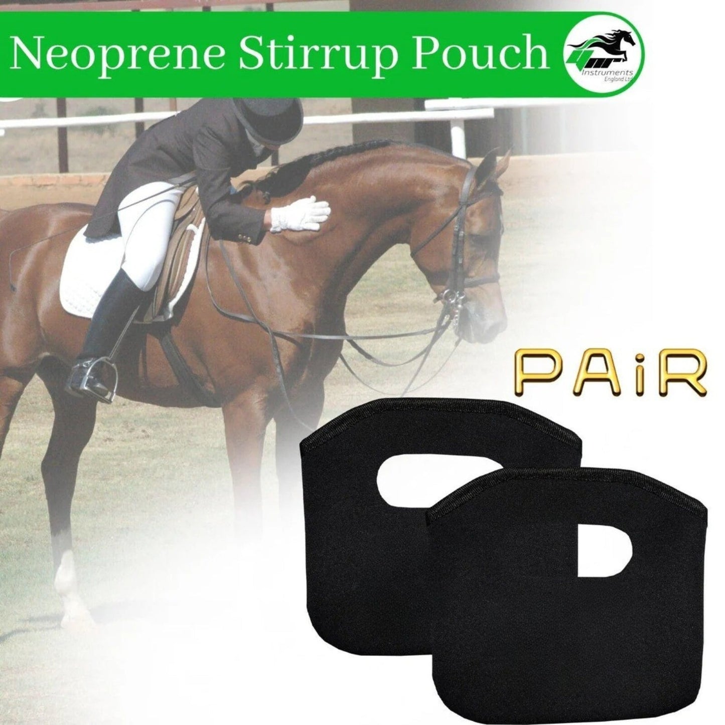 Stirrup Covers for iron Stirrups Platis Stirrups Flexible Neoprene Material Stirrups Socks for Saddle Equestrian Equipment Horse Tack Protection