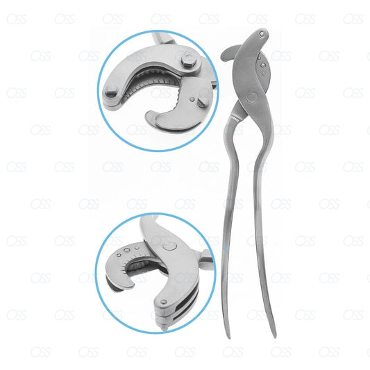 Serra Emasculator Modified 37 cm Veterinary Instruments Tool Stainless Steel