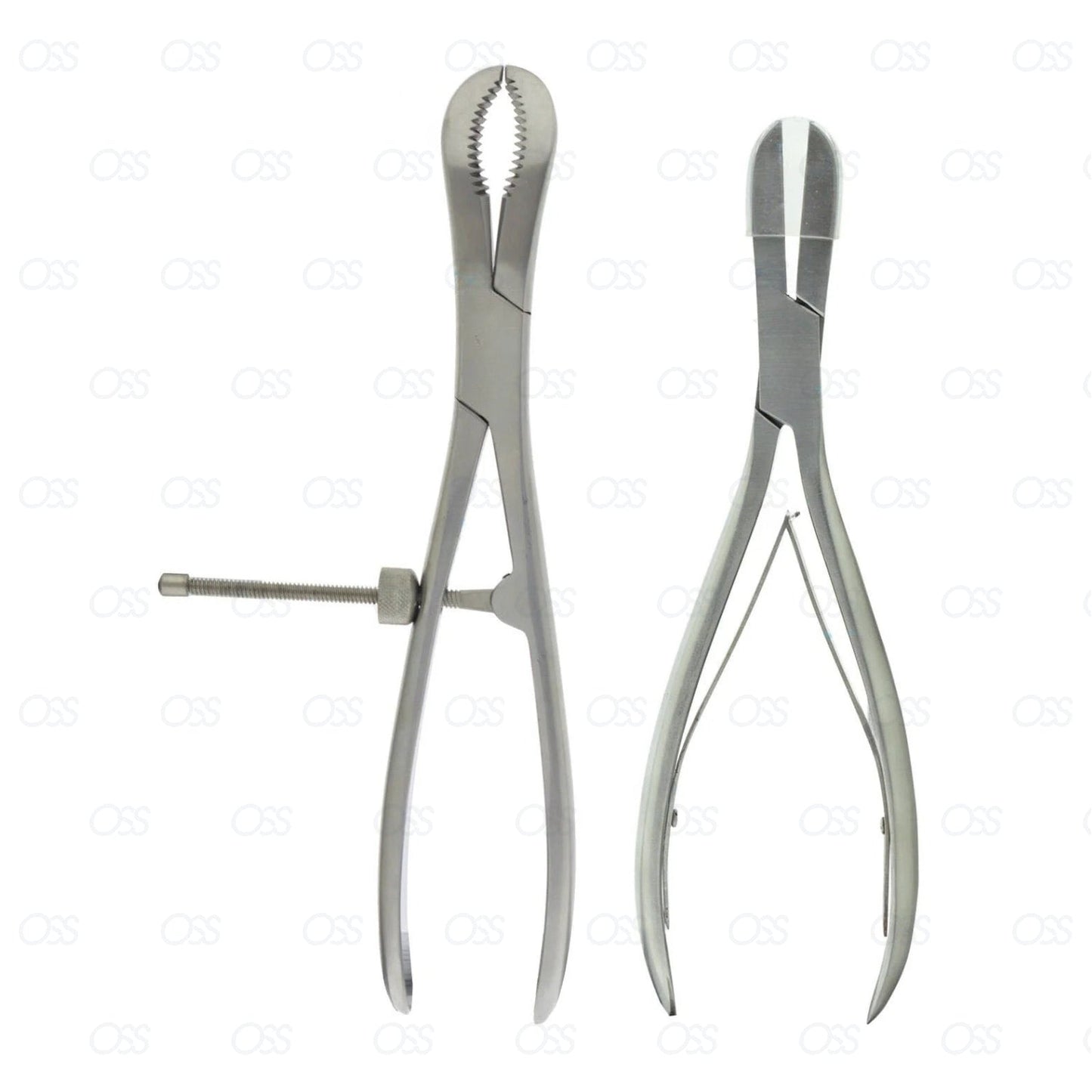 Set Liston Bone Cutter 9" Reduction Centering Bone Holding Forceps 9.5"