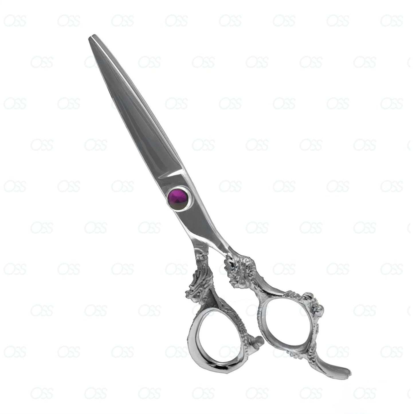 Shamsir Dragon Handle Hairdressing Scissors Japan 440C Stainless Steel Hair Scissors Hairdresser Cutting Scissors 7 Inch SM-PS