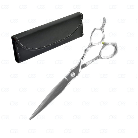 Shamsir Dragon Handle Hairdressing Scissors Japan 440C Stainless Steel Hair Scissors Hairdresser Cutting Scissors 8 Inch No-13
