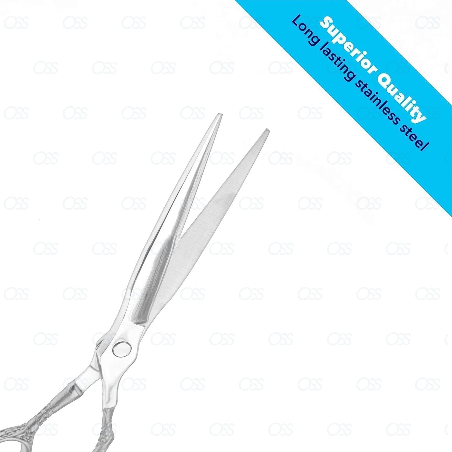 Shamsir Dragon Handle Hairdressing Scissors Japan 440C Stainless Steel Hair Scissors Hairdresser Cutting Scissors 8 Inch No-13