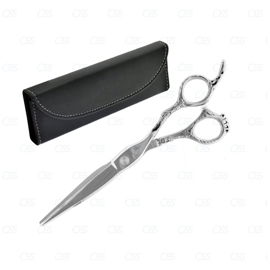 Shamsir Dragon Handle Hairdressing Scissors Japan 440C Stainless Steel Hair Scissors Hairdresser Cutting Scissors 7 Inch No-3