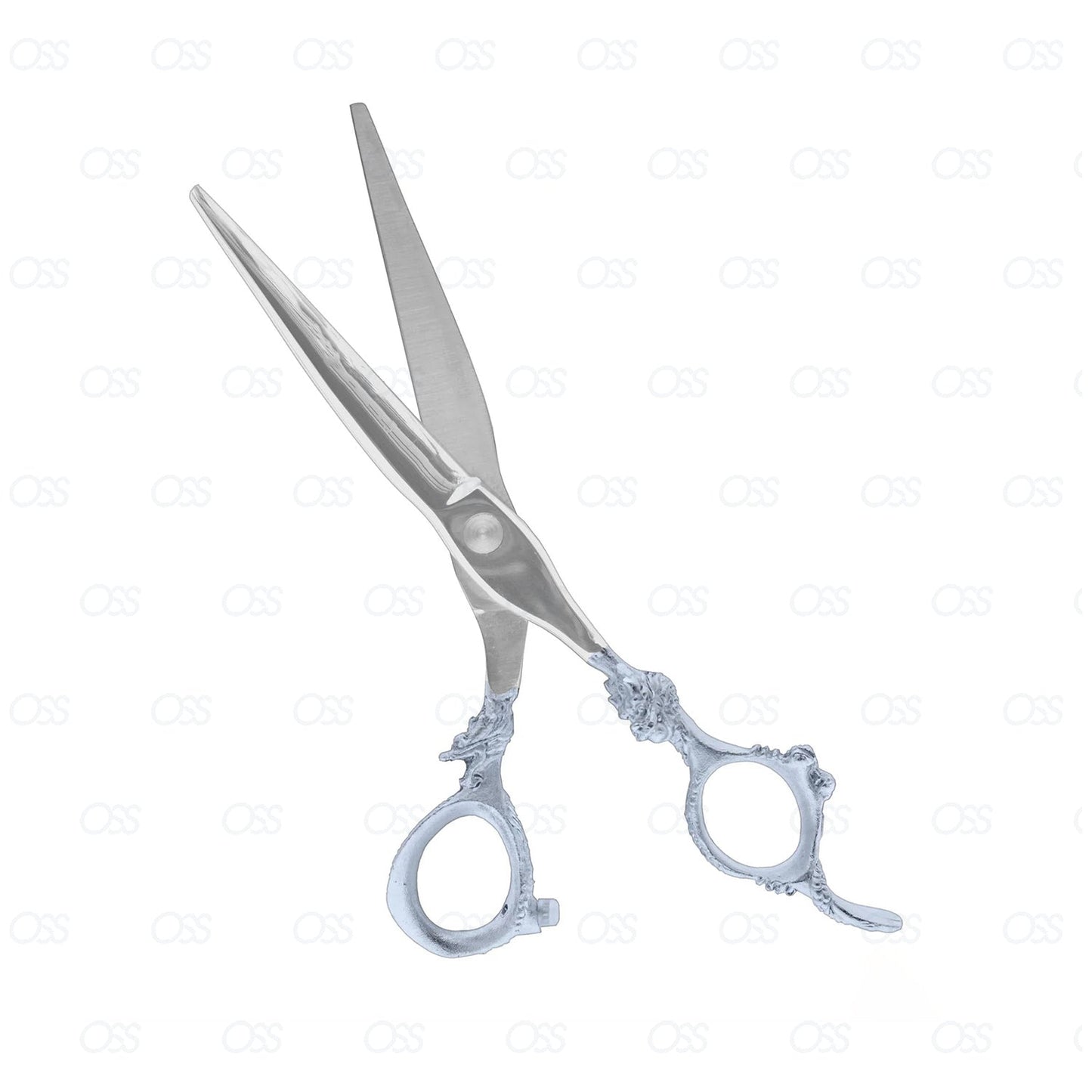 Shamsir Dragon Handle Hairdressing Scissors Japan 440C Stainless Steel Hair Scissors Hairdresser Cutting Scissors 7 Inch No-5