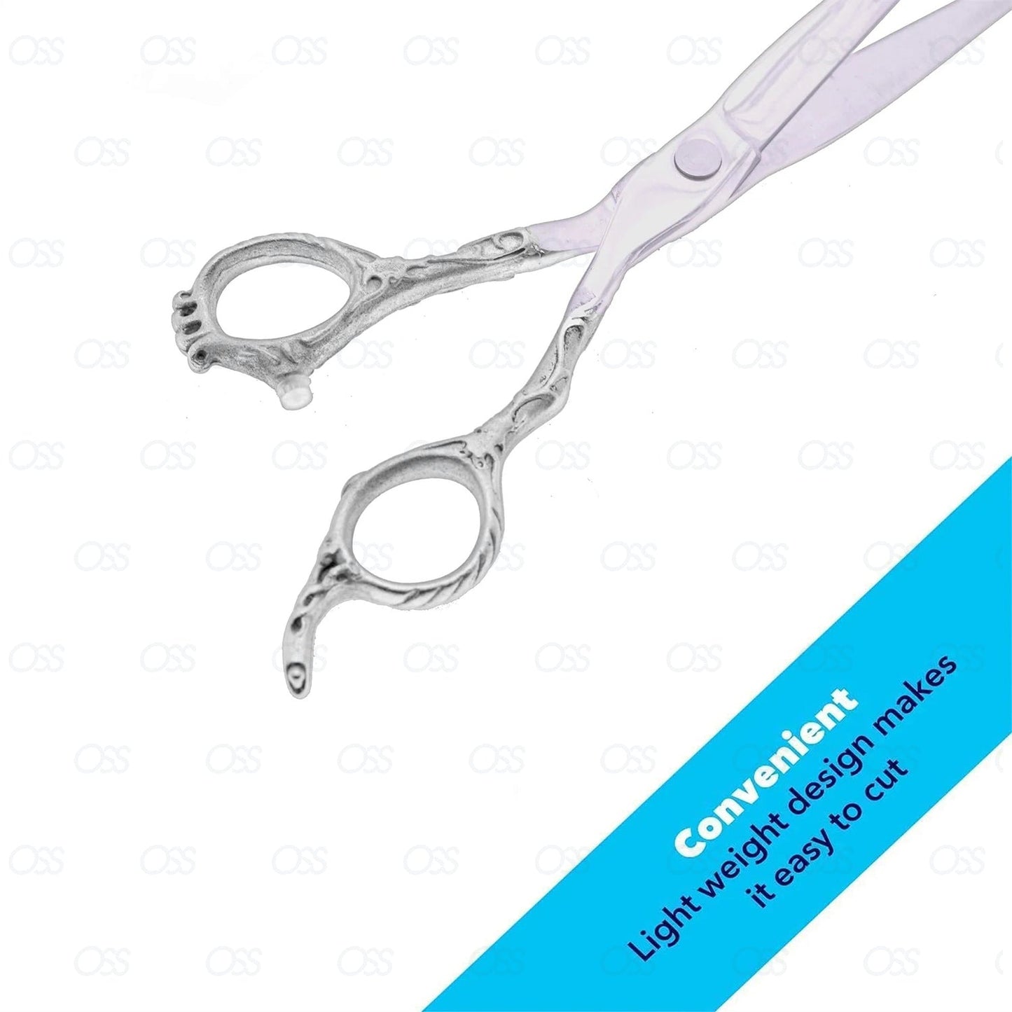 Shamsir Dragon Handle Hairdressing Scissors Japan 440C Stainless Steel Hair Scissors Hairdresser Cutting Scissors 7 Inch No-3