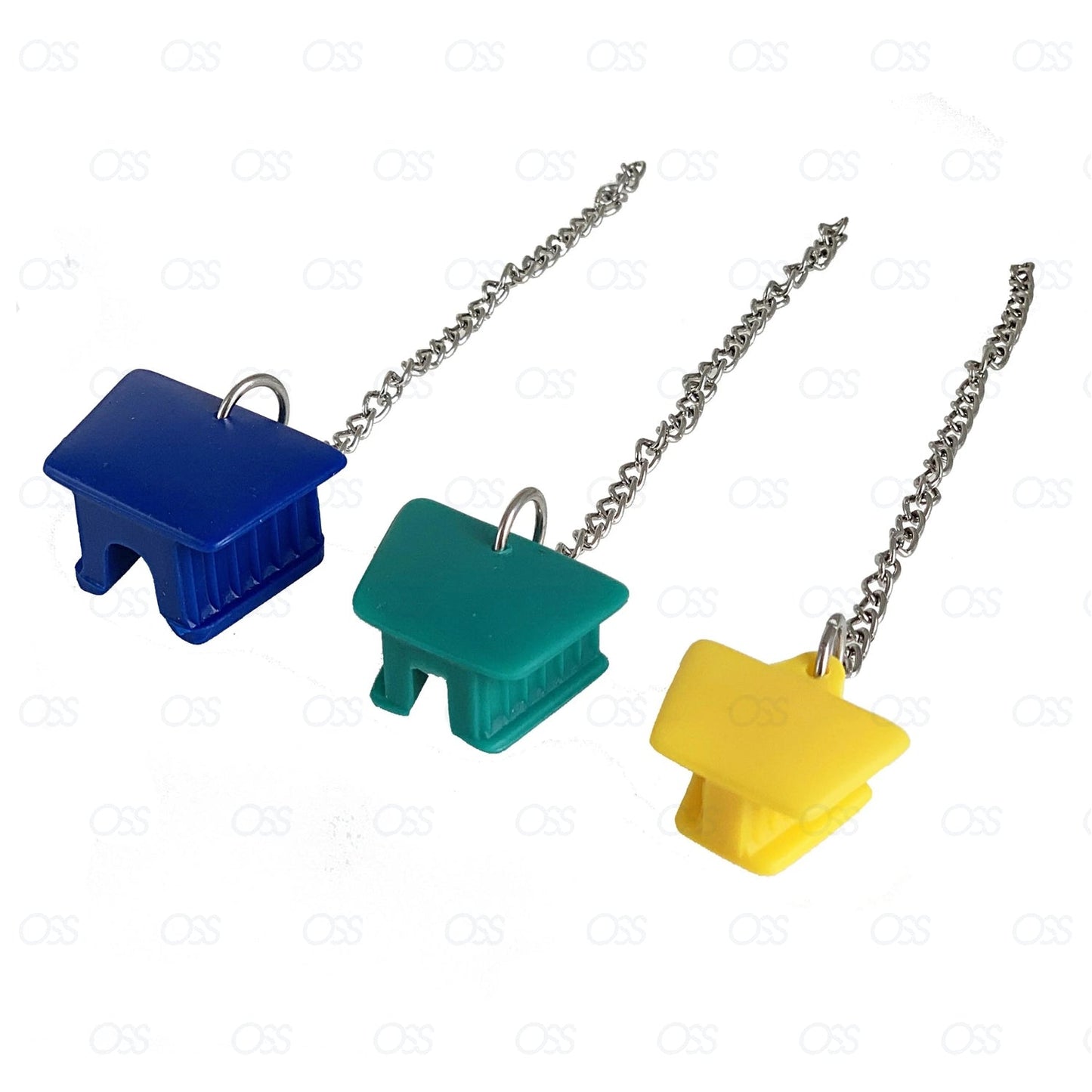 Silicone Dental Mouth Prop Gag 3 PCs Chain Dental Equipment Latx Free Qualty