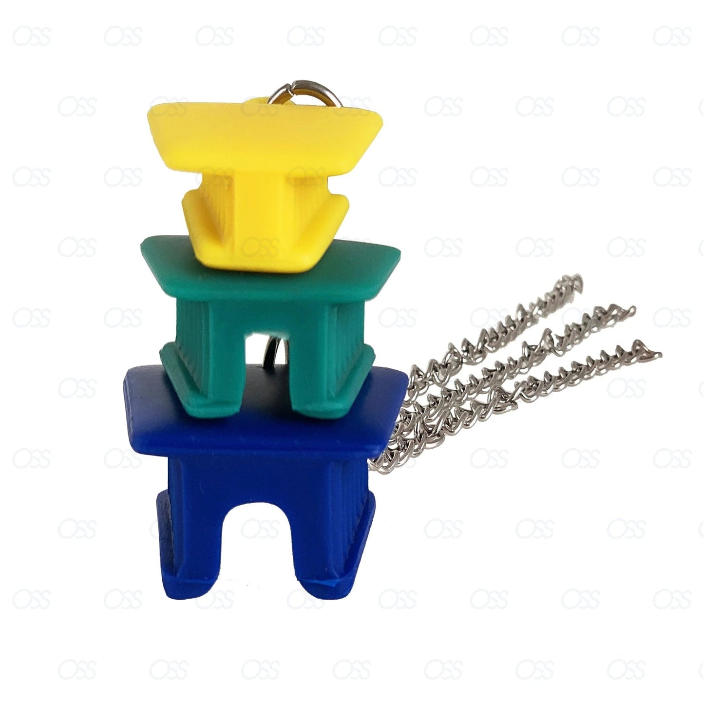 Silicone Dental Mouth Prop Gag 3 PCs Chain Dental Equipment Latx Free Qualty