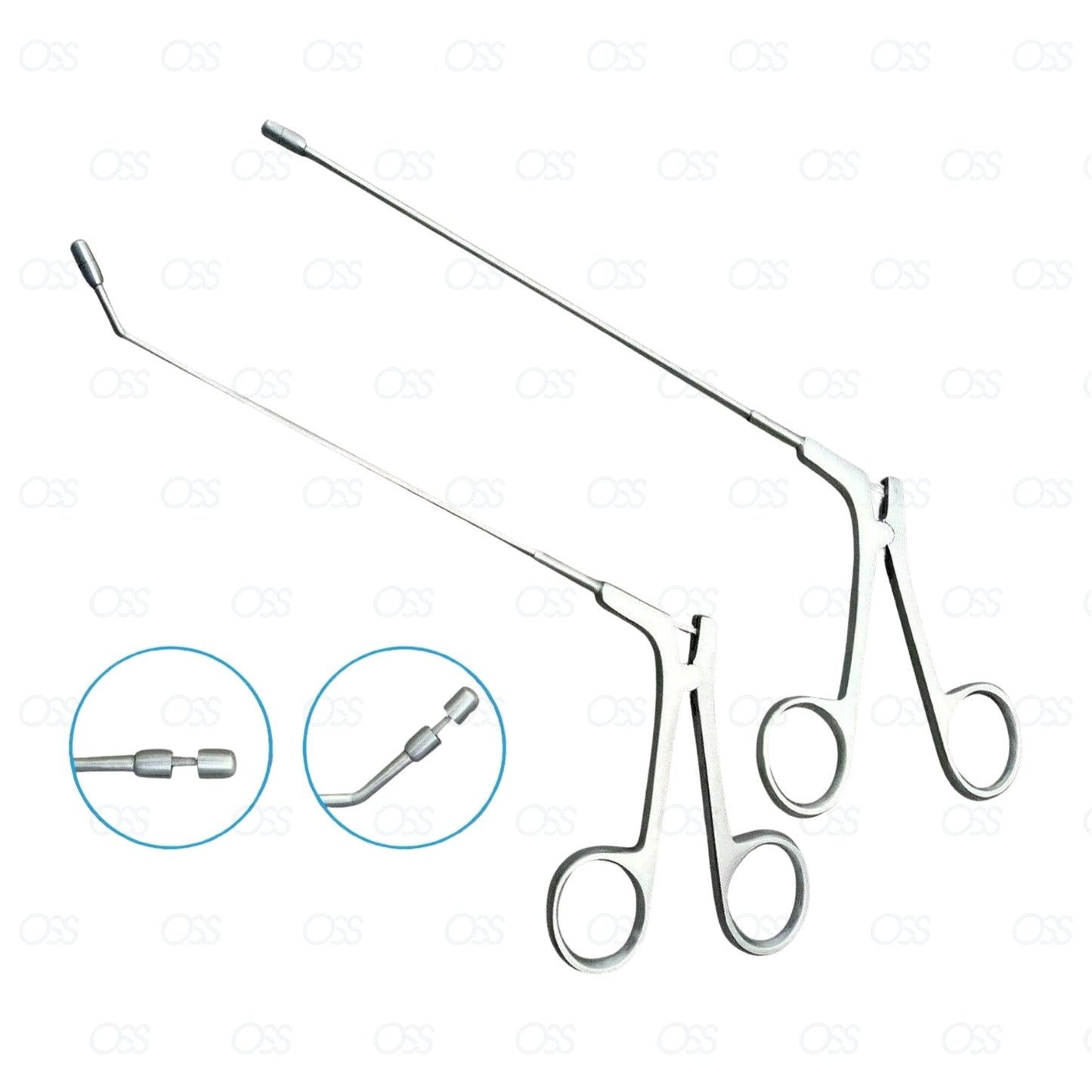 Sinus Mushroom Circular Cuting Punch Forceps Straight & 45° Up Ent Instruments
