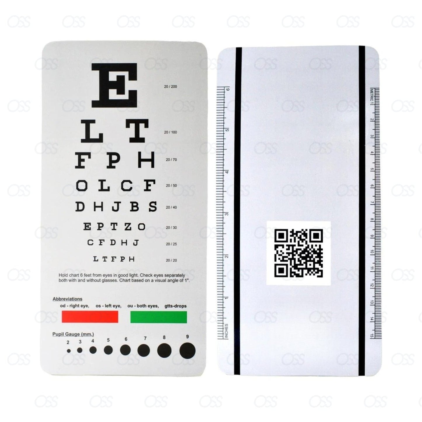 Snellen Eye Wall Chart Wall Art Painting Print On Silk Canvas Poster Home Dec Sb