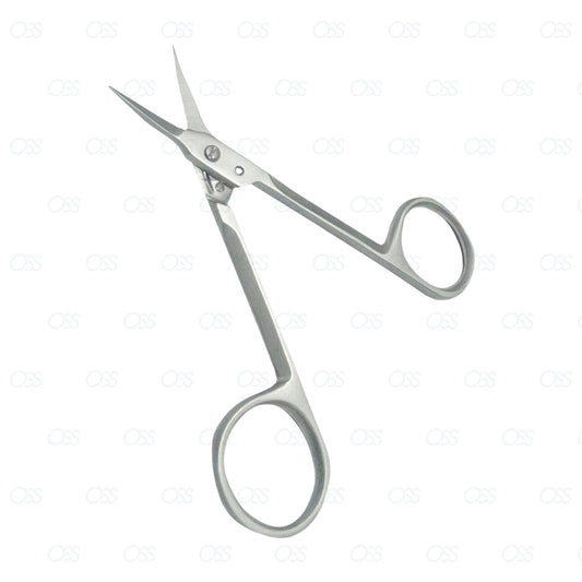 Spring Finger Toe Nail Scissors Curved Nail Art Arrow Manicure Cuticle NAIL