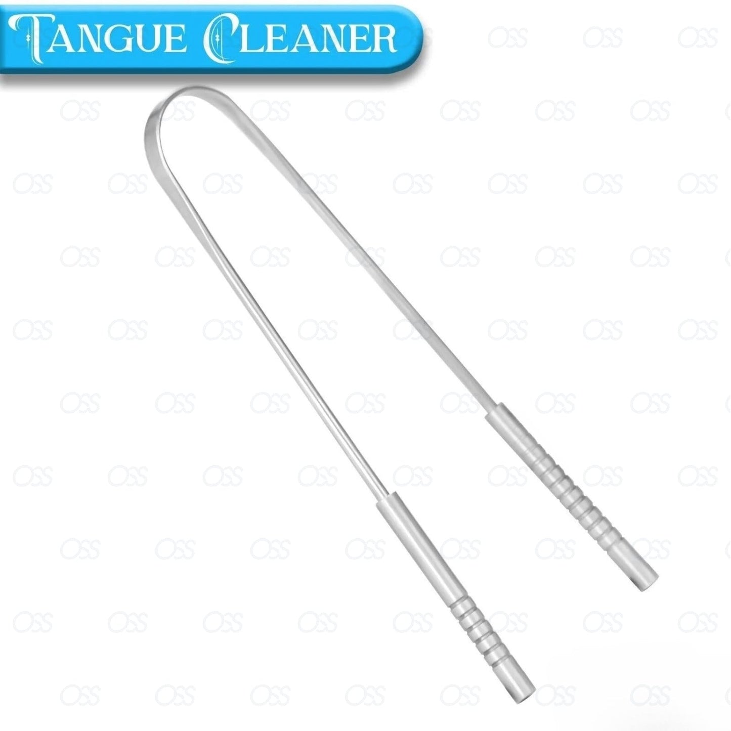 Stainless Steel Tongue Tounge Cleaner Scraper Dental Care Hygiene Oral Mouth