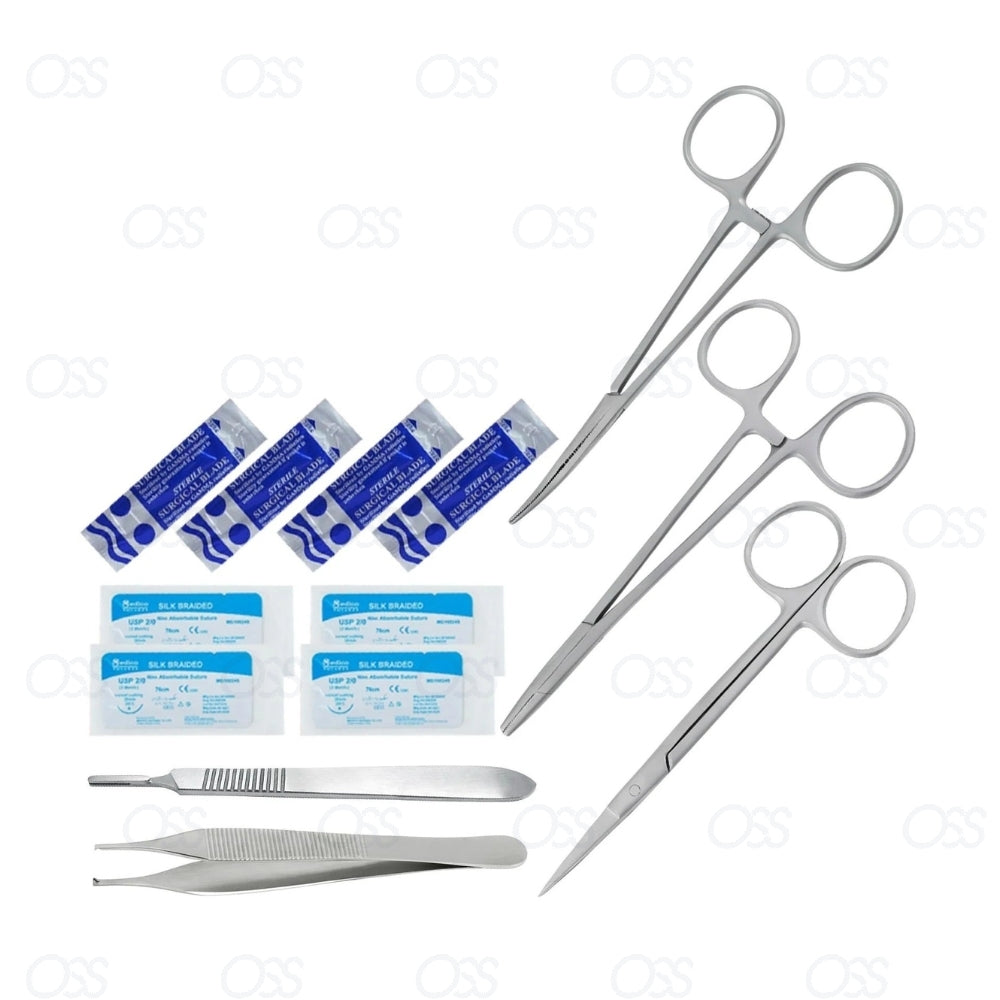 Suture Practice Kit Medical Students Dental Veterinarian Surgical Training Tools