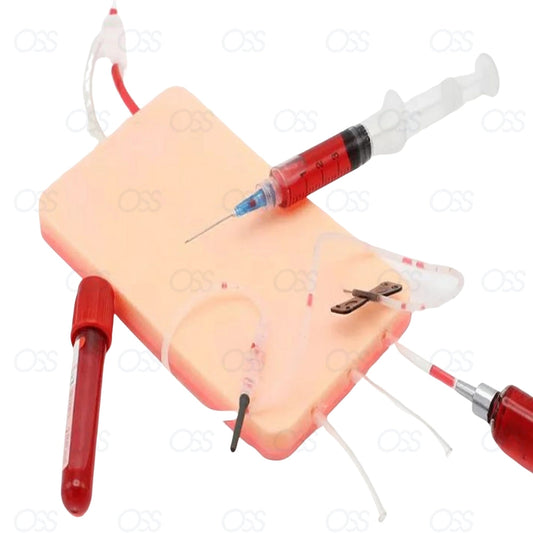 Suture Practice Medical Silicone 3 Layer Suturing Pad Human Skin Model Training