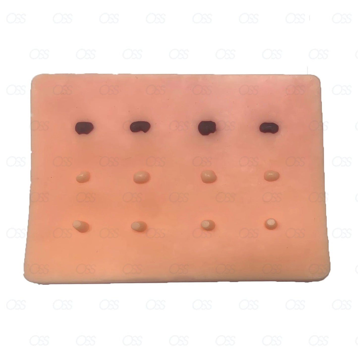 Suture Practice Medical Silicone 3 Layer Suturing Pad Human Skin Model Training
