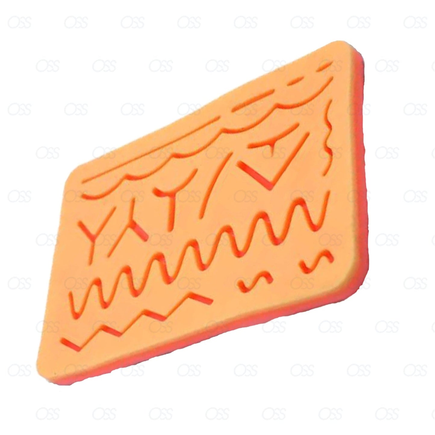 Suture Practice Medical Silicone 3 Layer Suturing Pad Human Skin Model Training