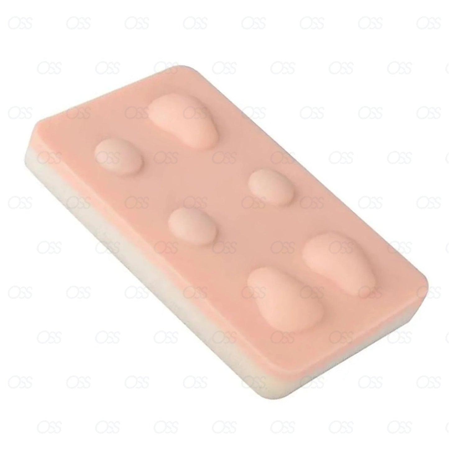 Suture Practice Medical Silicone 3 Layer Suturing Pad Human Skin Model Training
