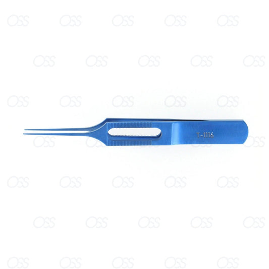 T-116 Lens Cartridge Introducer, Straight Forceps, Titanium