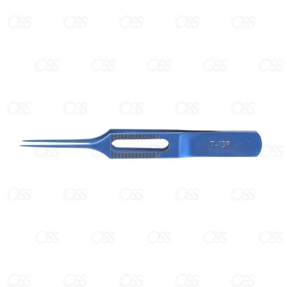 T-139 Toothed Corneal Tissue Forceps, Titanium