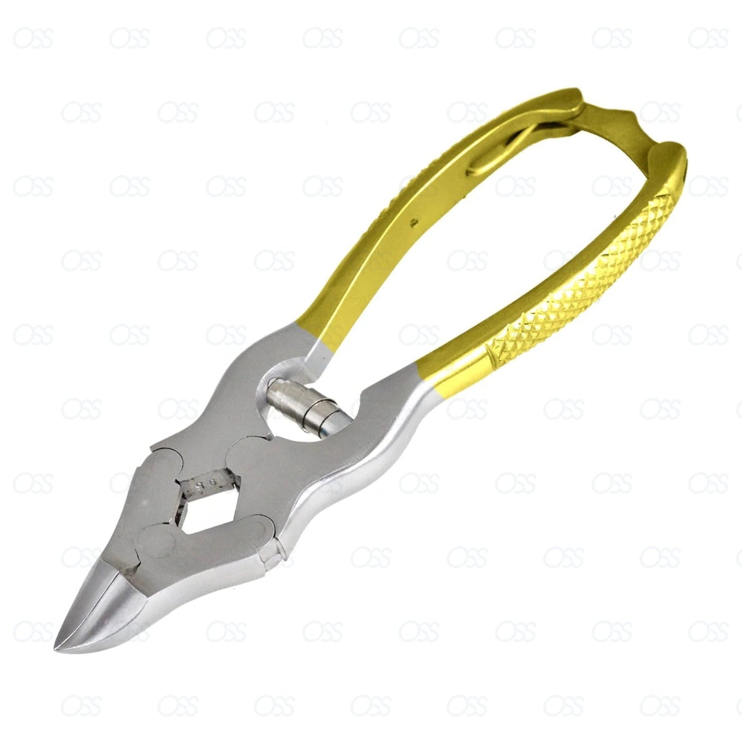 Toenail Clippers Podiatry Tool German Forged – 6 inch Cantilever Nail Nippers to Cut Thick Toe Nails – Hospital Grade – 15cm – Barrel Spring