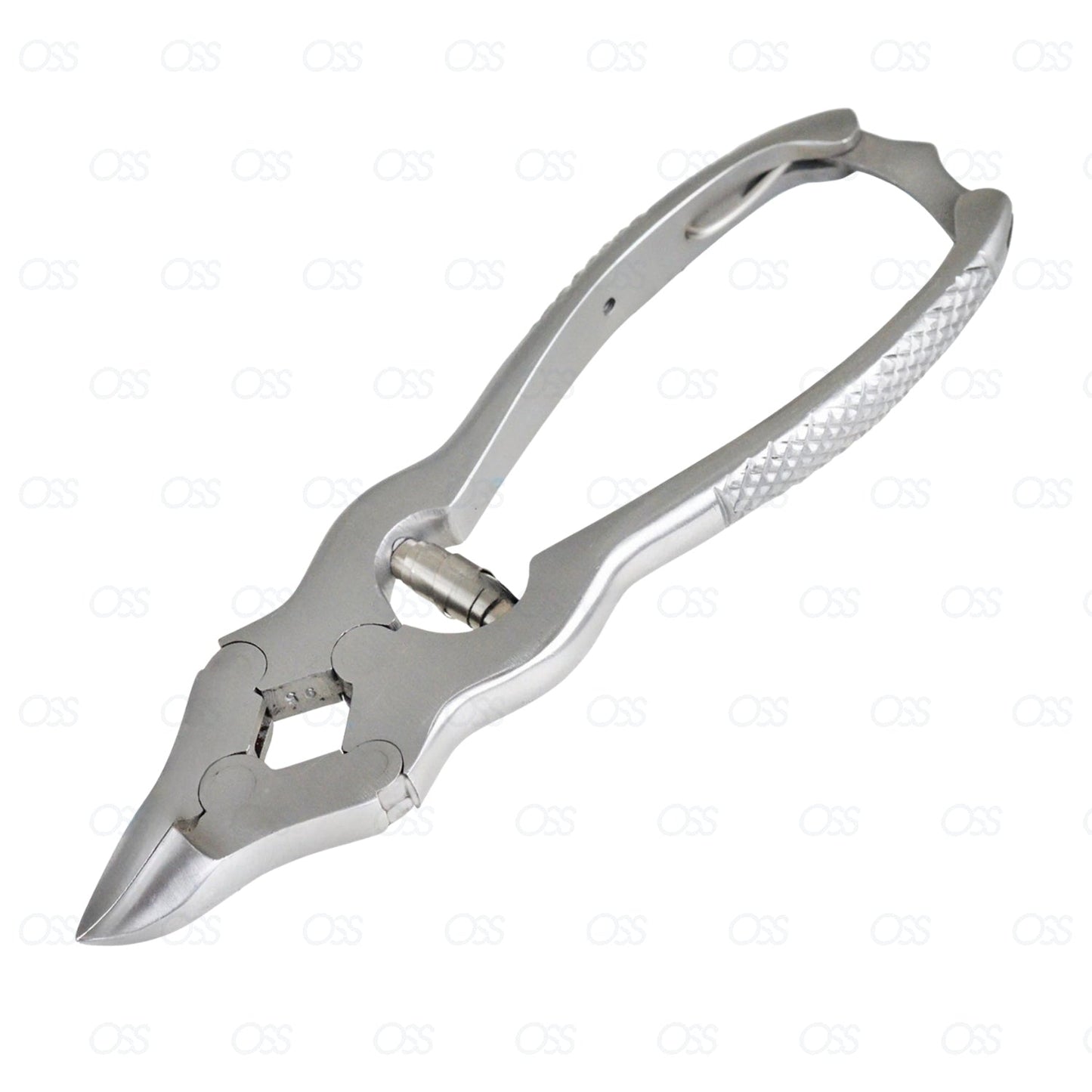 Toenail Clippers Podiatry Tool German Forged – 6 inch Cantilever Nail Nippers to Cut Thick Toe Nails – Hospital Grade – 15cm – Barrel Spring