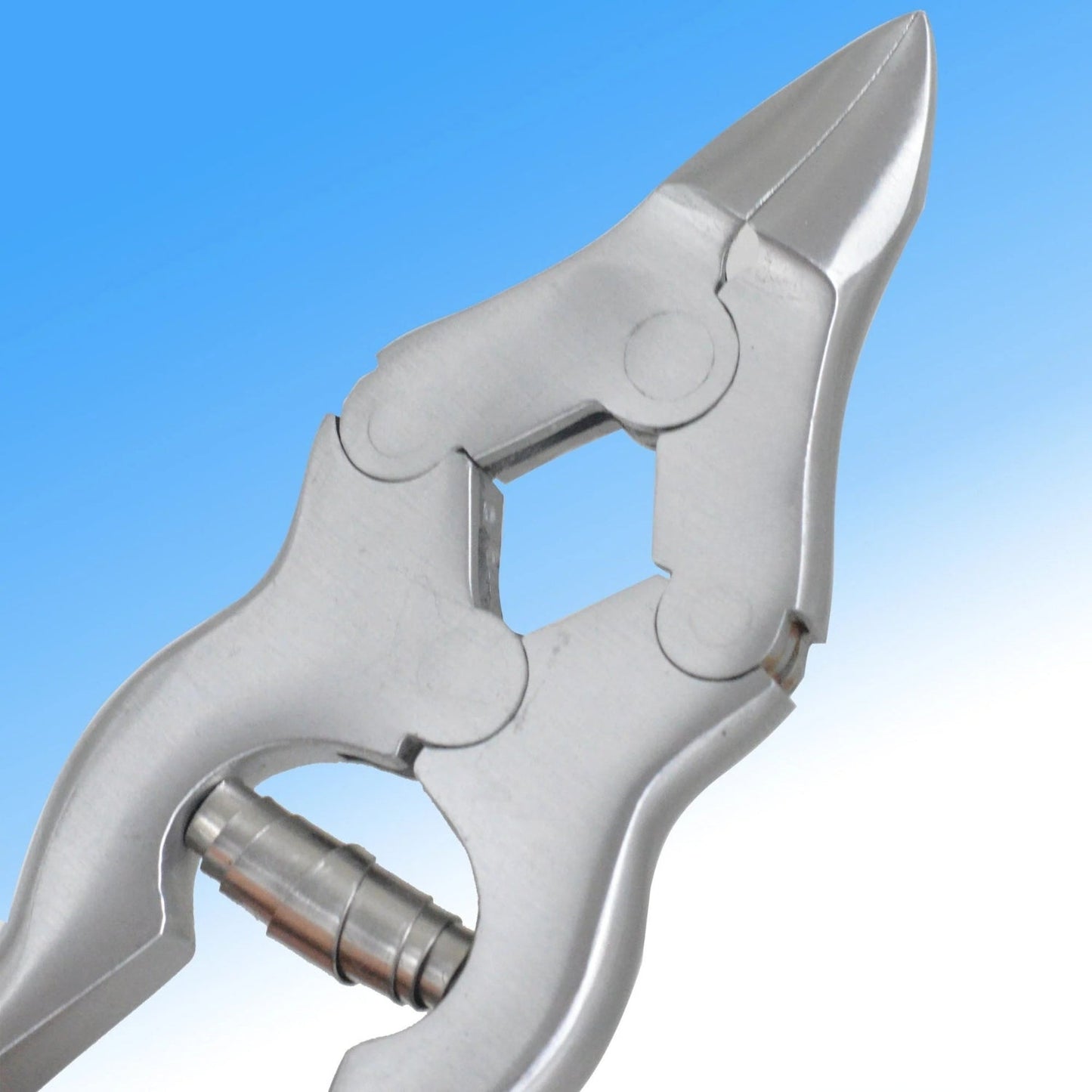 Toenail Clippers Podiatry Tool German Forged – 6 inch Cantilever Nail Nippers to Cut Thick Toe Nails – Hospital Grade – 15cm – Barrel Spring