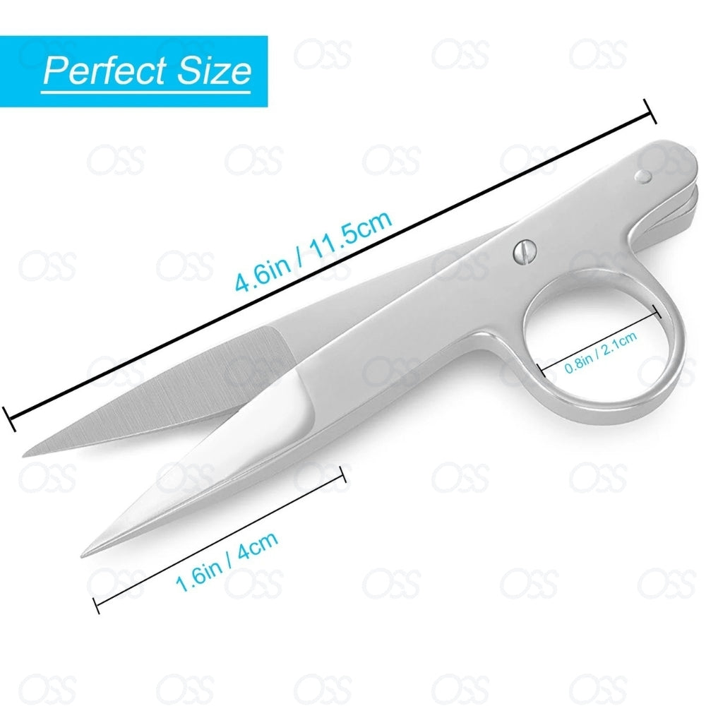 Thread Sewing Scissors Tailor Snipper Fishing Cord String Cutter Snip Smooth